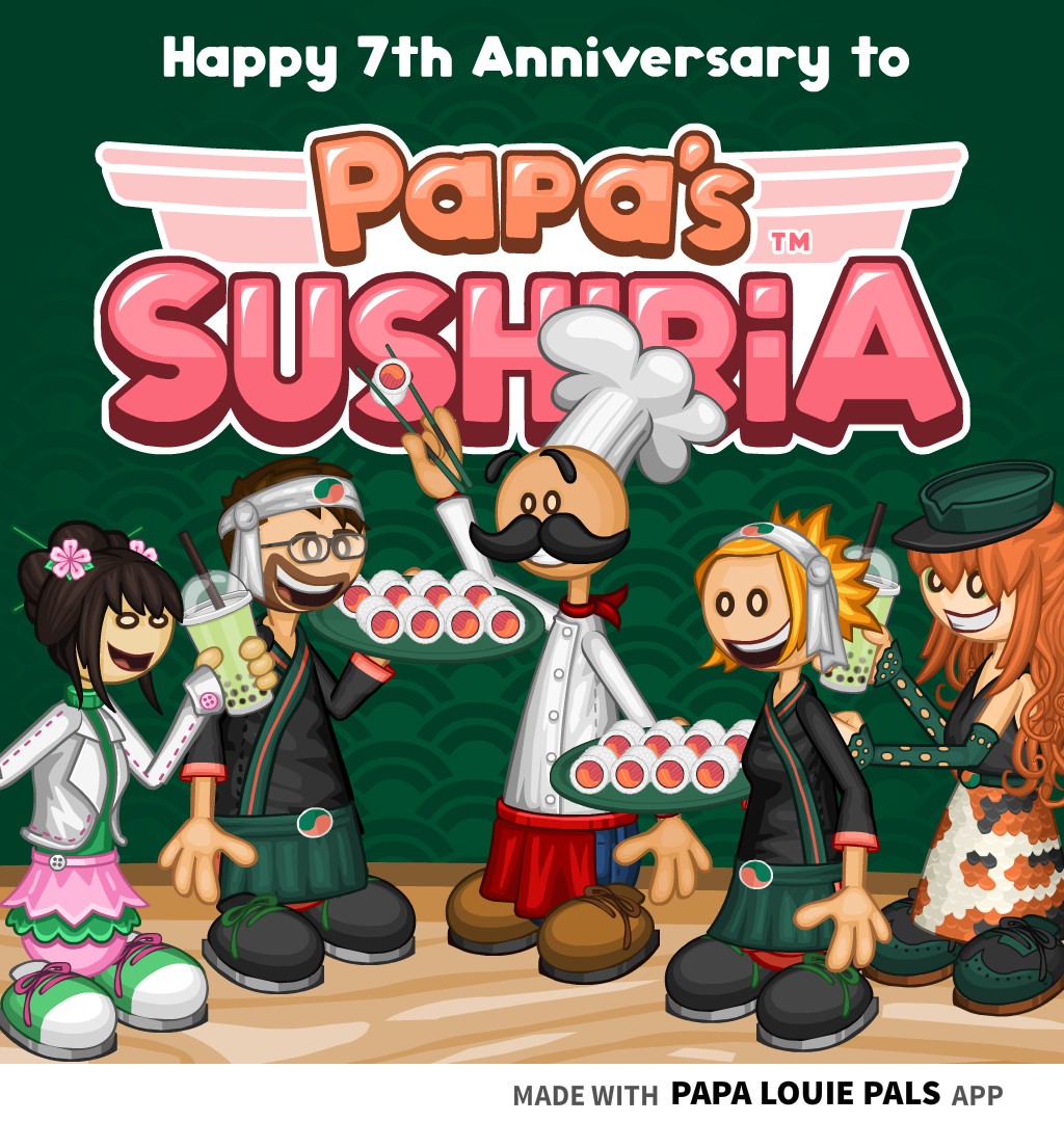 Sneak Peek: Papa's Sushiria To Go: - Flipline Studios