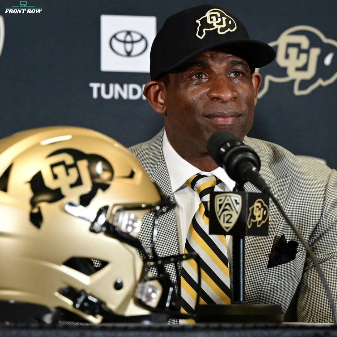 FR_FrontRow's tweet image. Colorado is launching a fresh elective course titled in honor of Deion Sanders as CMCI 4021: Prime Time Public Performance and Leadership 🏫.
.
#coloradobuffalos #DeionSanders