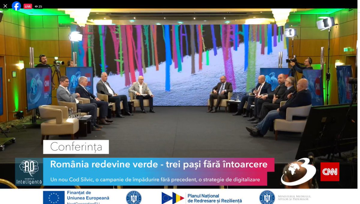 Forest Design SRL (@forest_designro) on Twitter photo VirtSilv în Lumina Reflectoarelor la "România redevine verde - trei pași fără întoarcere" ✨🌿 Animatiile VirtSilv au ilustrat cum tehnologia revoluționează managementul silvic. Suntem mândri să vedem inițiativa noastră ca soluție pentru un viitor verde. Următorul pas? VirtSilv în Lumina Reflectoarelor la "România redevine verde - trei pași fără întoarcere" ✨🌿 Animatiile VirtSilv au ilustrat cum tehnologia revoluționează managementul silvic. Suntem mândri să vedem inițiativa noastră ca soluție pentru un viitor verde. Următorul pas?