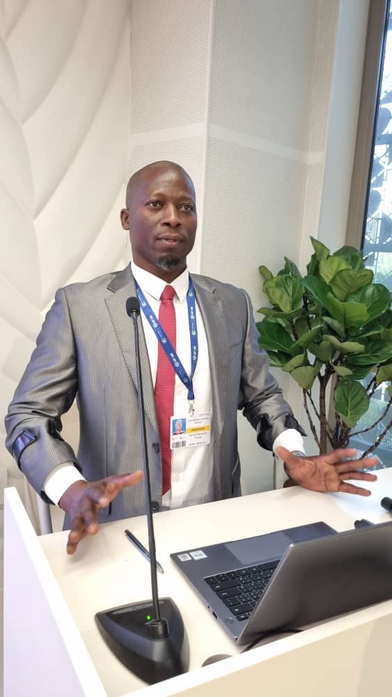 🌍🔊 ADF update from COP28! Our ADF Executive Council member, Mr. Cantol Alexandre Ponja from Mozambique, passionately highlighted at #COP28 the disproportionate impact of climate change on persons with disabilities. 💙 Africa needs an inclusive mechanism for loss and damage! 🌐