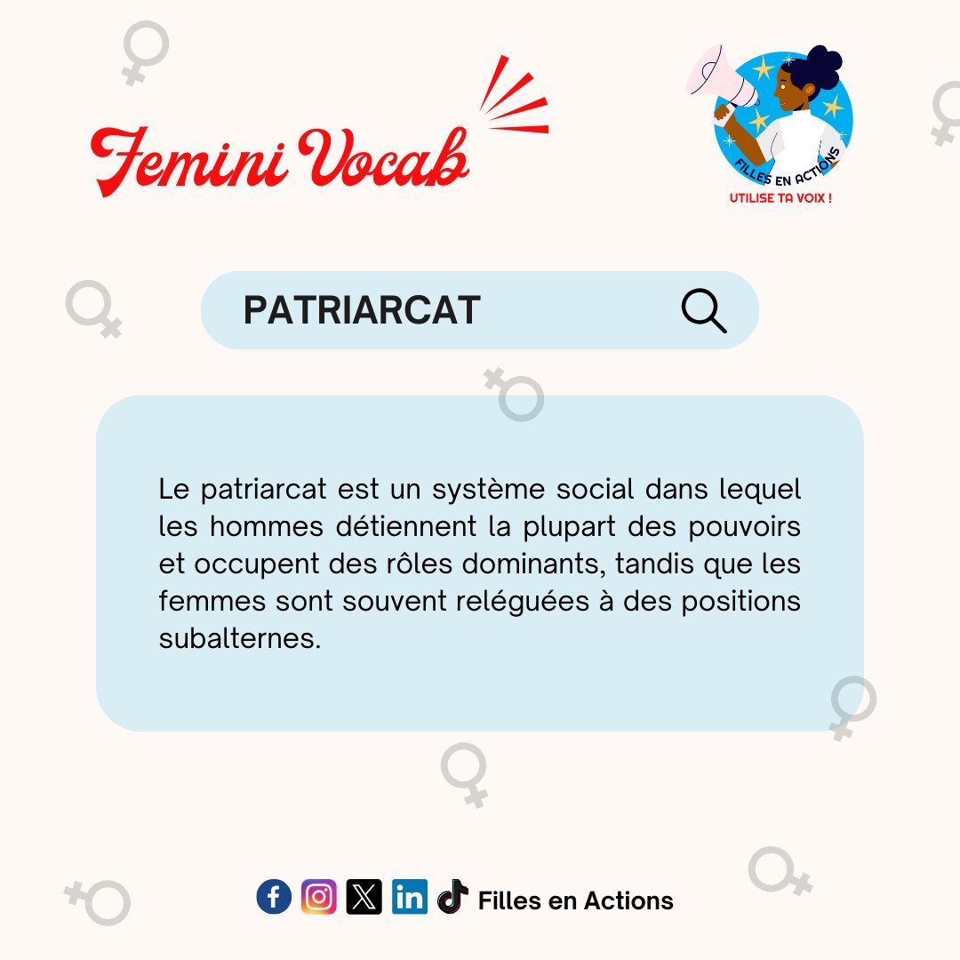 ✨Les mots du féminisme ✨

Des définitions à partager avec nous ? Faites nous part en commentaire .
#feminisme #patriarcat #vocabulaire #sexismeinstitutionnel #égalitédessexes
