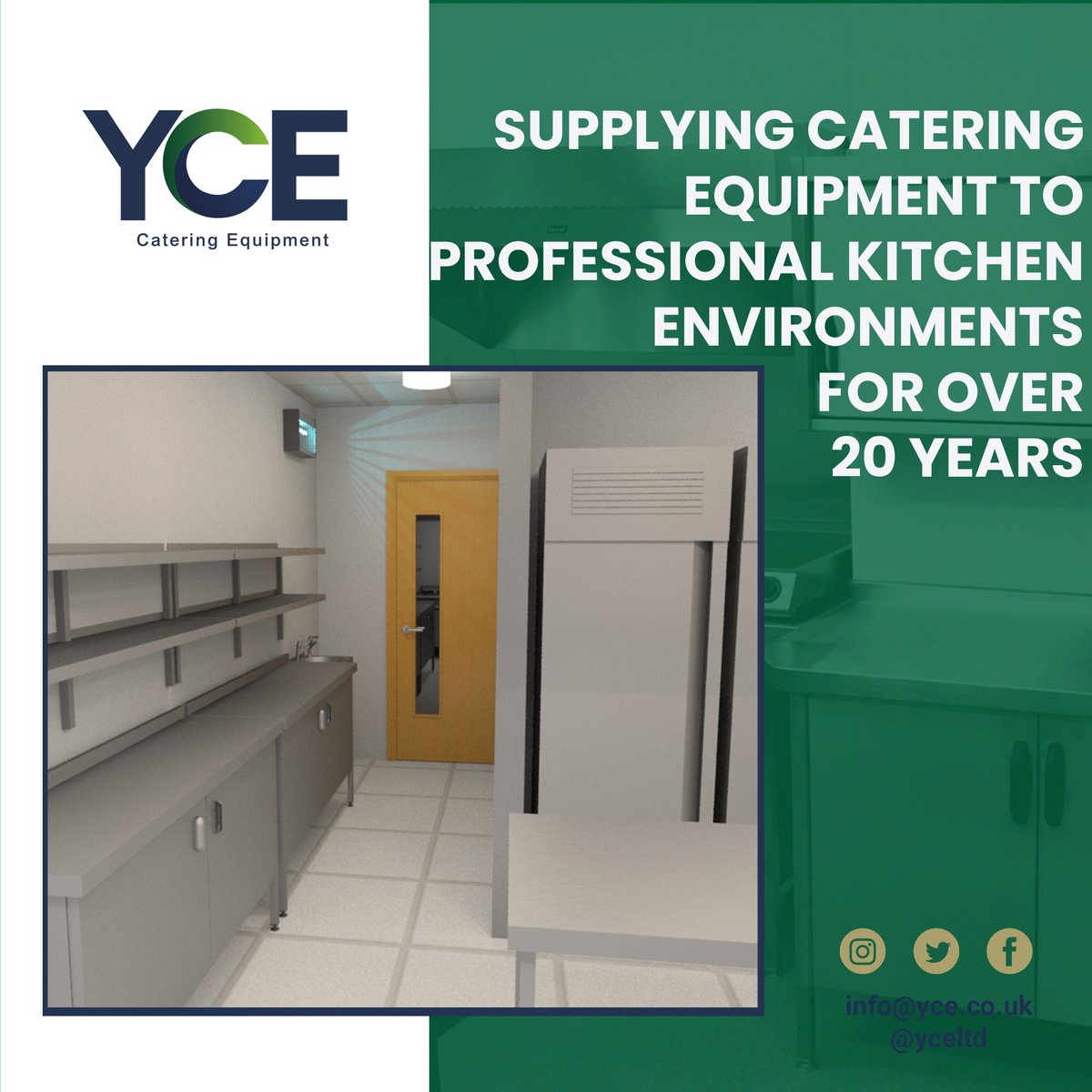 From the design process to maintenance once you're all up and running, we are there every step of the way!
With YCE, you can't go wrong, give yourself the best, 

#commercialcatering #ycecatering #cateringsuppliers #commercialcateringequipment #yorkshirecatering #catering