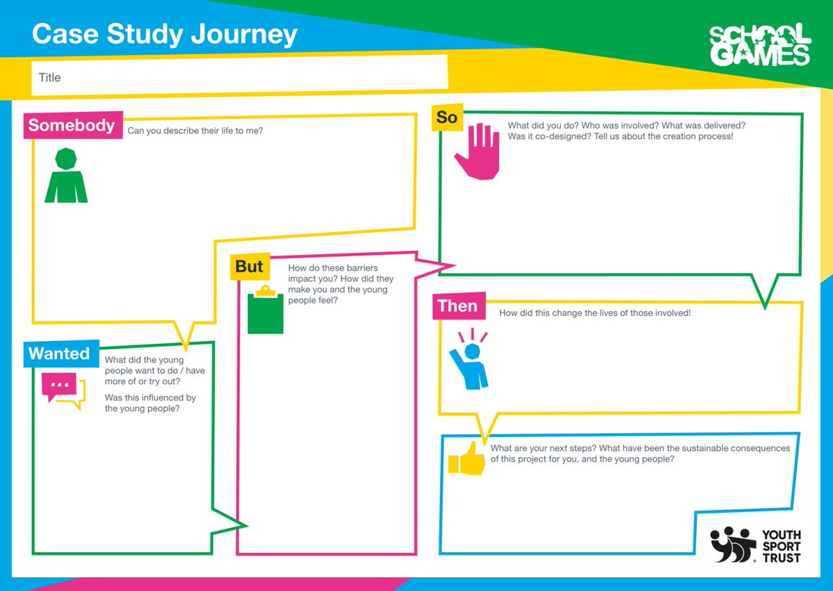 Do you share the success you've had delivering programmes within your local area?

Use our School Games storyboard to share your journey to success 👉 bit.ly/3R7uksf

Don't delay - tell us your story now as part of the Impact Awards!

#SchoolGames #SharingStories