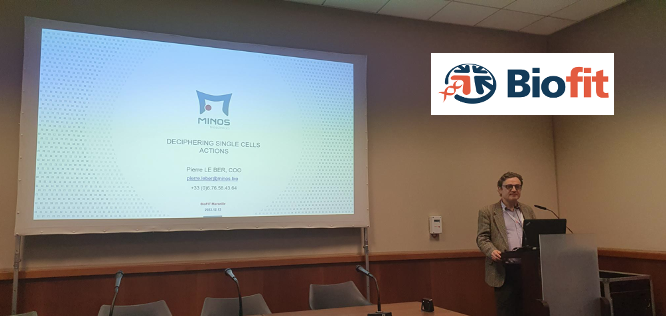 Minos Biosciences (@minosbio) on Twitter photo 🤔 How <a href="/MinosBio/">Minos Biosciences</a> deciphers single cell actions?
📌 Our COO Pierre Le Ber pitching on stage in the Oncology Session at @BIOFIT_EVENT.
👉 Meet us in Marseille 12&13 December.
📍Minos Biosciences is in Paris and is proudly among the <a href="/PCup_ESPCI/">Incubateur PC'up</a> community! 🤔 How <a href="/MinosBio/">Minos Biosciences</a> deciphers single cell actions?
📌 Our COO Pierre Le Ber pitching on stage in the Oncology Session at @BIOFIT_EVENT.
👉 Meet us in Marseille 12&13 December.
📍Minos Biosciences is in Paris and is proudly among the <a href="/PCup_ESPCI/">Incubateur PC'up</a> community!