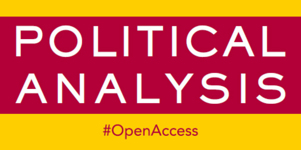 Cambridge University Press - Politics (@cup_polisci) on Twitter photo #OpenAccess from @PolAnalysis -
A Partisan Solution to Partisan Gerrymandering: The Define–Combine Procedure - cup.org/471aVyW
- Maxwell Palmer (<a href="/BU_PoliSci/">BU Political Science</a>), @benschneer & <a href="/cantstopkevin/">Kevin DeLuca 🗞</a>
#FirstView #OpenAccess from @PolAnalysis -
A Partisan Solution to Partisan Gerrymandering: The Define–Combine Procedure - cup.org/471aVyW
- Maxwell Palmer (<a href="/BU_PoliSci/">BU Political Science</a>), @benschneer & <a href="/cantstopkevin/">Kevin DeLuca 🗞</a>
#FirstView