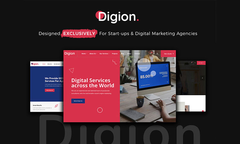 #Theme of the Day 13 Dec 2023 Digion - Online Digital Marketing WordPress Theme by Zozothemes @zozothemes designnominees.com/themes/digion-…