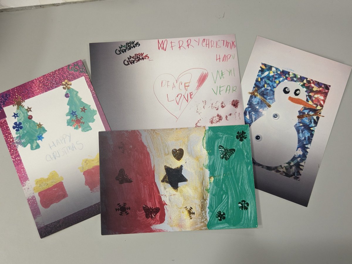 It's beginning to feel like Christmas here at the at the @WolfsonNeuro unit!🎄 Here are some of the creations from our card and decorations group. #OccupationalTherapy