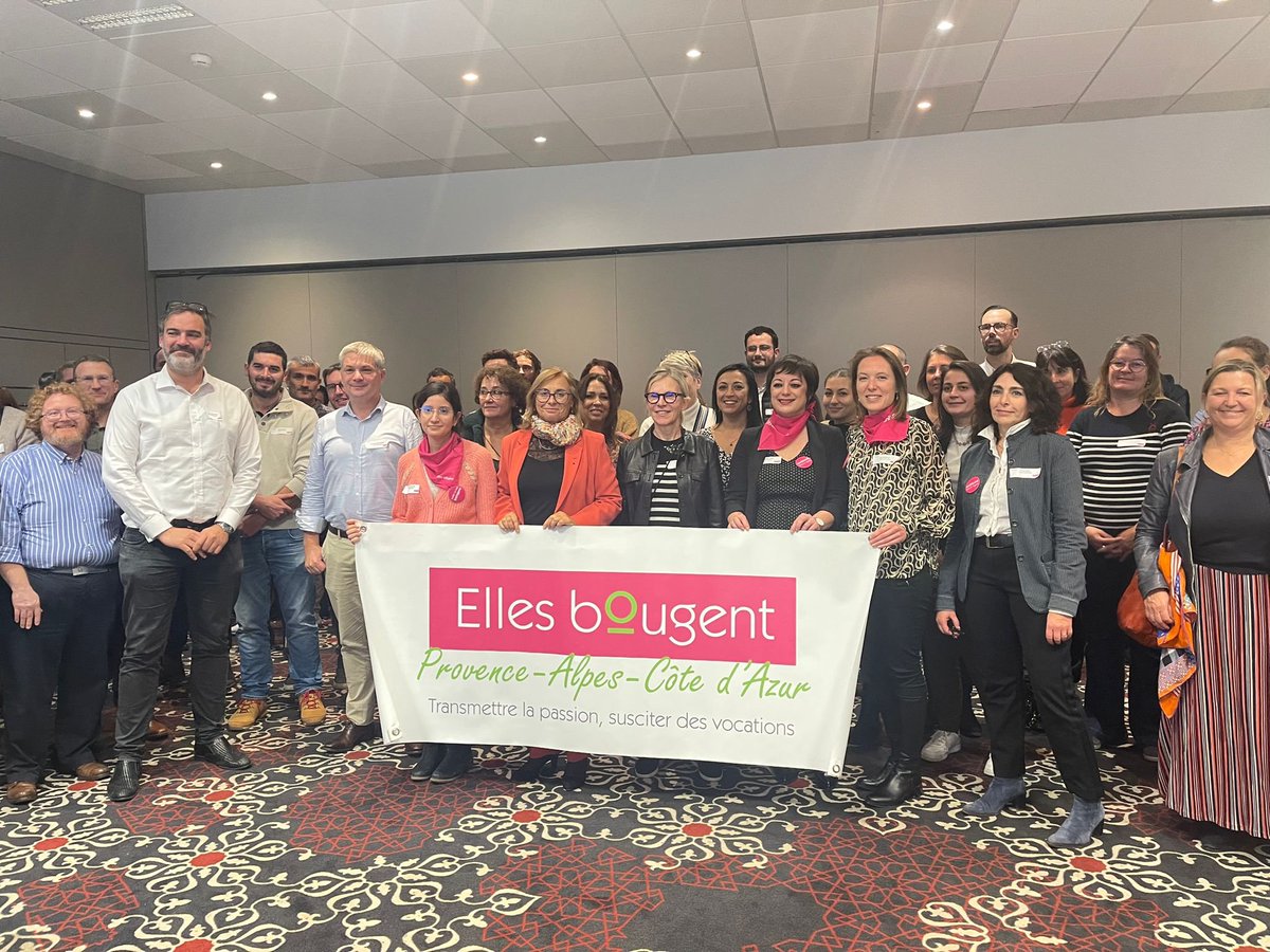 Nous sommes heureux d'avoir accueilli hier soir l'afterwork de l'association <a href="/Ellesbougent/">Elles bougent</a> <a href="/ellesbougentpac/">Elles bougent PACA</a> dont nous sommes partenaires de longue date afin de renforcer la mixité dans les entreprises des secteurs industriels et technologiques.