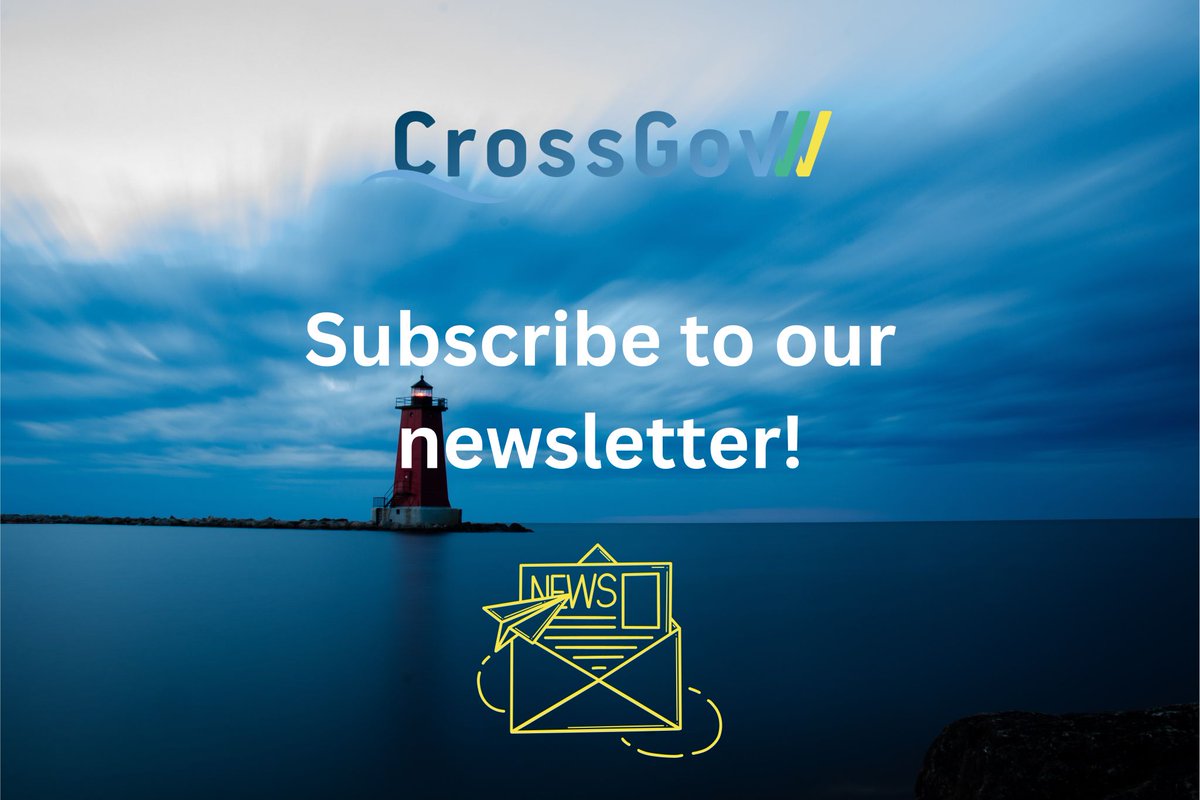 📢Subscribe to #crossgovproject newsletter and stay up-to-date with the latest news in #oceangovernance, project findings, publications and upcoming events.  

📷Subscribe now to stay in the loop! 
crossgov.eu/news-events/ 

#environmentallaw #oceangovernance #EUgreendeal