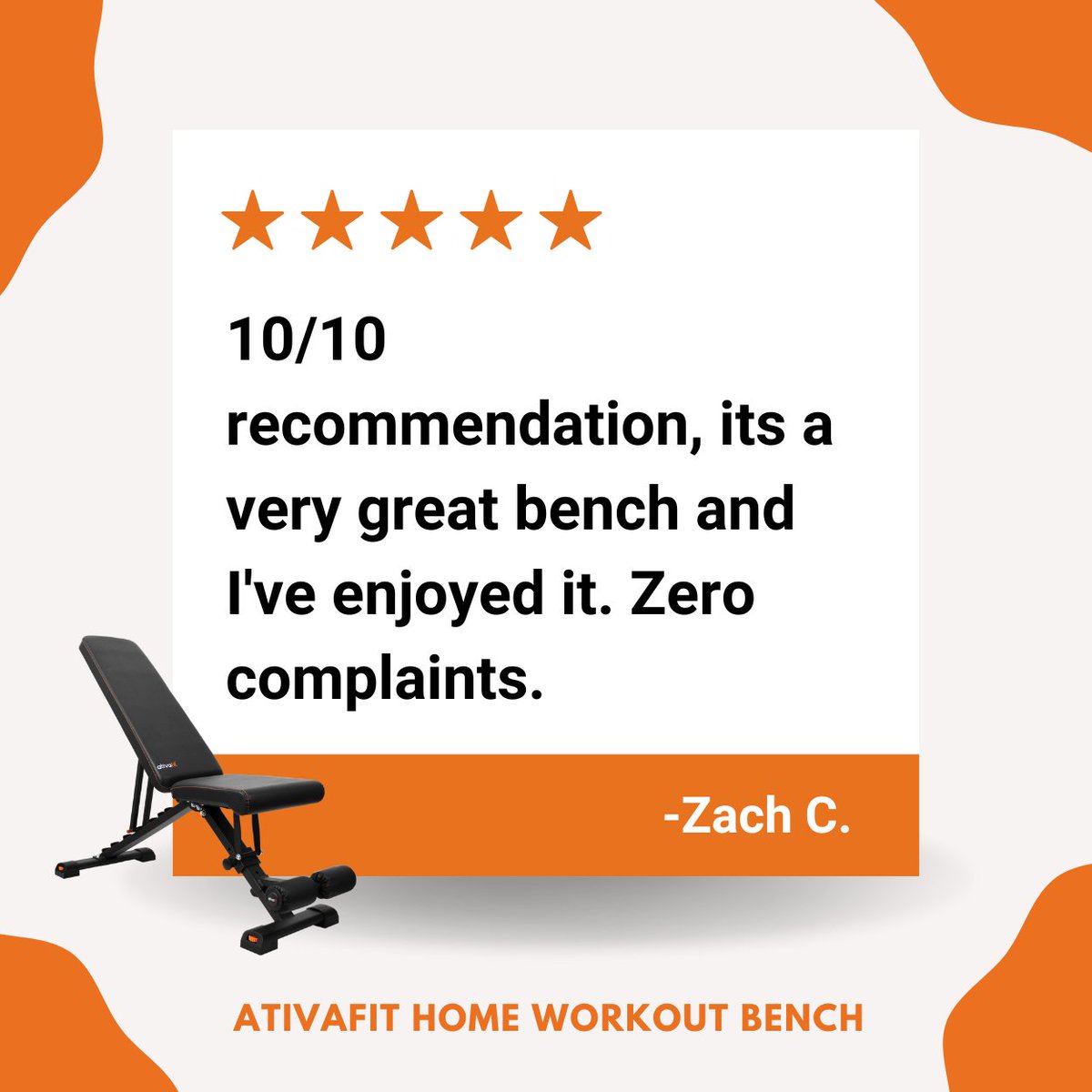Ativafit1's tweet photo. A nice workout pal for more concentrated training. 👍

#homefitness #homefitnessequipment #workoutbench #adjustablebench
#ativafit #ativa2023 https://t.co/HTFqWrJqGc
