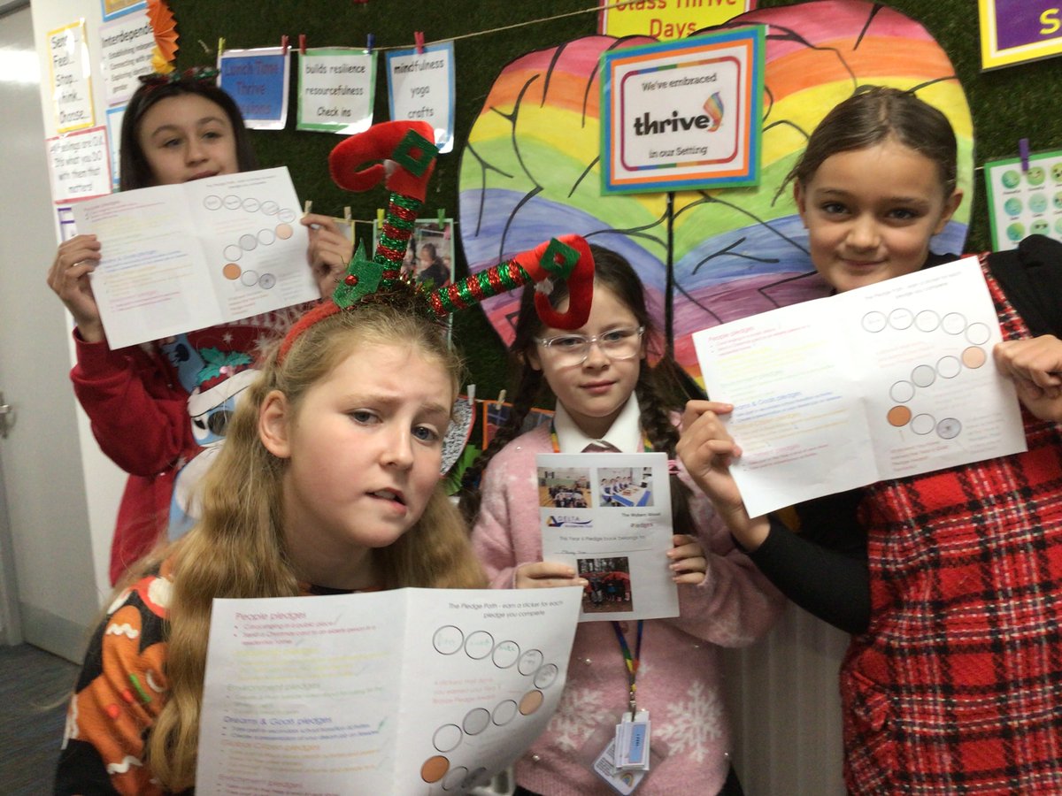 We are Pledgers! This morning we ticked off some more of our pledges including Christmas Cards and singing in a concert! Merry Christmas ⛄️ 🎵 #wyberspledges