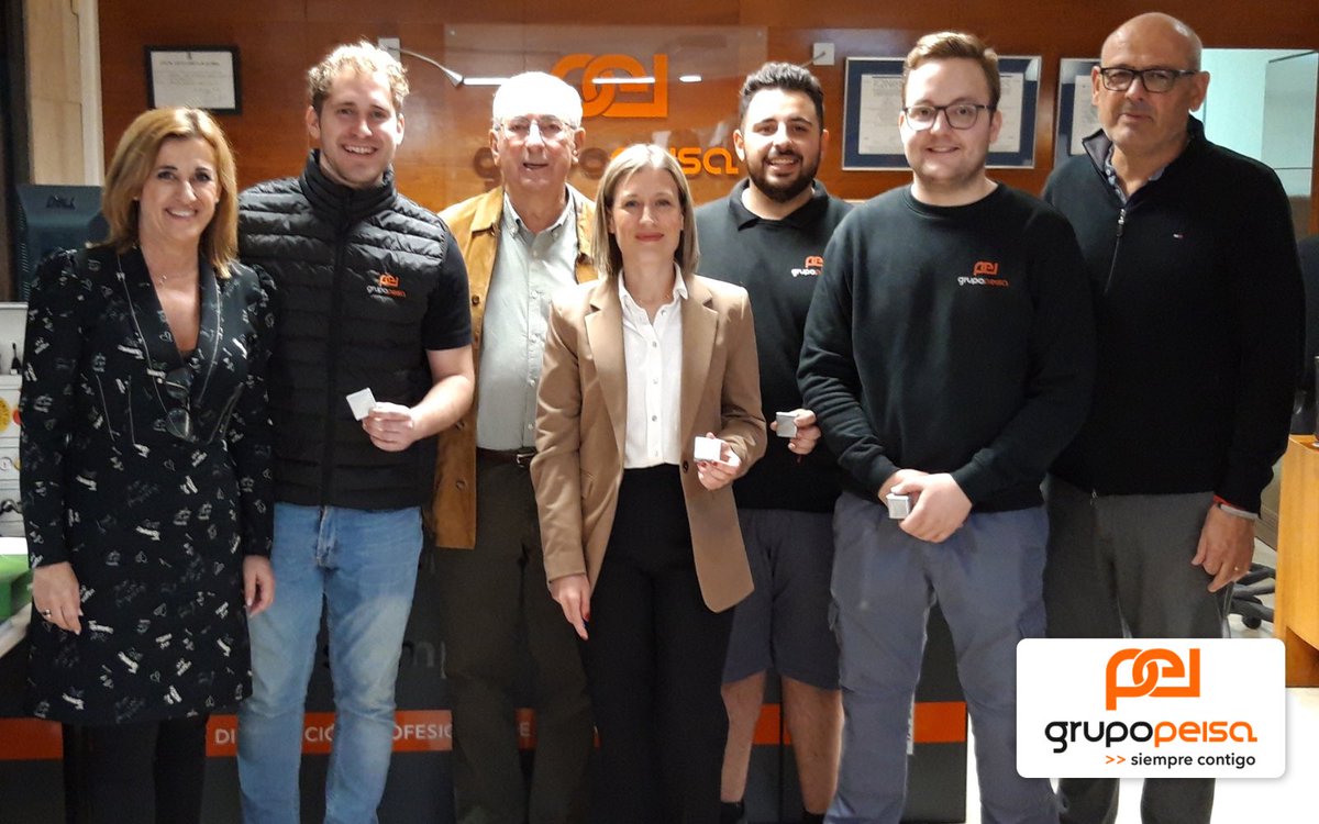 ¡Nueva entrega de #antigüedades <a href="/grupo_peisa/">Grupo Peisa</a>! 👏🏽👏🏽
Enhorabuena por el reconocimiento a David Rios, Borja Pau, Francisco Javier Andújar y Virginia González del centro de #Alzira. 
Orgullosos de vuestro trabajo y fidelidad a la empresa.
¡Adelante! 💪🏼💪🏼

#antigüedadespeisa