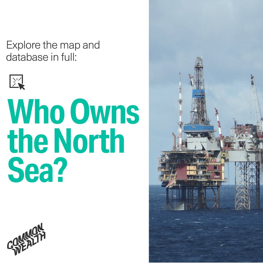 Who owns the North Sea? Explore our interactive map from @SophieFlinders_ to find out who profits from oil and gas extraction👇 common-wealth.org/publications/w…