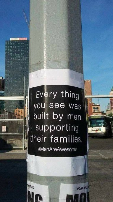 #menareawesome indeed