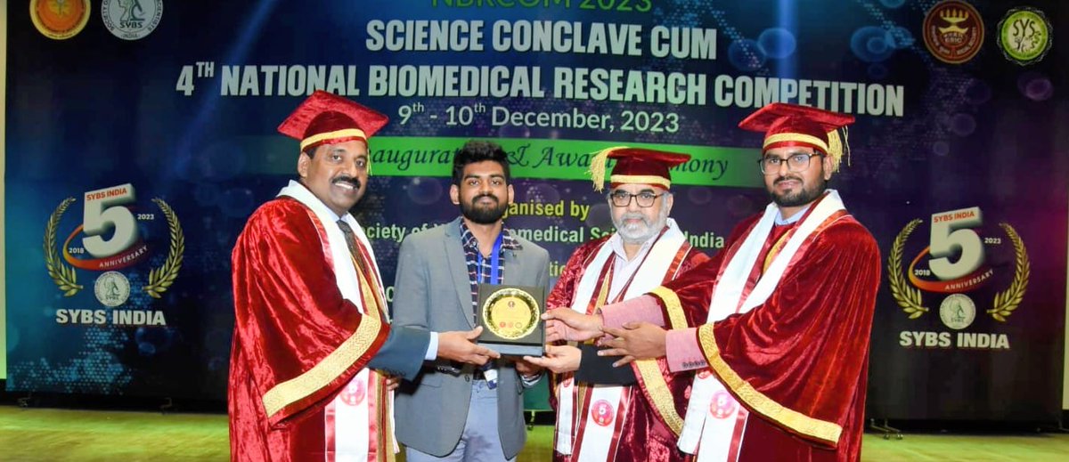 CCMB (@ccmb_csir) on Twitter photo Many congratulations to <a href="/JustusFrancis4/">Justus Francis</a> for the best talk presentation award in the Life Science category at the 4th. Biomedical Research Competition organized by Society of Young Biomedical Scientists (SYBS) at the ESIC Medical College, Alwar. Many congratulations to <a href="/JustusFrancis4/">Justus Francis</a> for the best talk presentation award in the Life Science category at the 4th. Biomedical Research Competition organized by Society of Young Biomedical Scientists (SYBS) at the ESIC Medical College, Alwar.