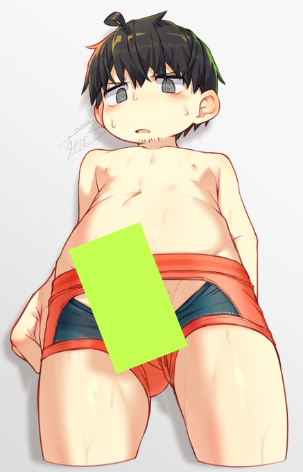 前後ろ逆に履いてみて欲しい 