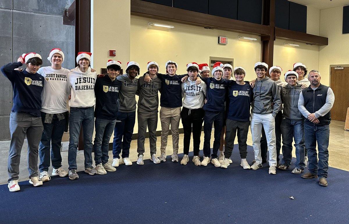 © Baseball Momographer (@movetherunner) on Twitter photo Enjoyed spending my weekend with these <a href="/Jesuit/">Amador Diaz-Reyes</a> Dallas <a href="/jcpbaseball/">Jesuit Baseball</a> #MenforOthers spreading Holiday
Cheer! 🎄🎁
It's bigger than baseball.⚾️
It's also about brotherhood, community, and selfless service.
<a href="/gilestrenton25/">Trenton Giles</a>
<a href="/_dubs25/">E'mar “Dubs” Fleming II</a>
<a href="/Seanc661/">Sean Cullen</a>
<a href="/WallaceArchie23/">Wallace Archie</a>
<a href="/BraydenMontes58/">Brayden Montes</a> Enjoyed spending my weekend with these <a href="/Jesuit/">Amador Diaz-Reyes</a> Dallas <a href="/jcpbaseball/">Jesuit Baseball</a> #MenforOthers spreading Holiday
Cheer! 🎄🎁
It's bigger than baseball.⚾️
It's also about brotherhood, community, and selfless service.
<a href="/gilestrenton25/">Trenton Giles</a>
<a href="/_dubs25/">E'mar “Dubs” Fleming II</a>
<a href="/Seanc661/">Sean Cullen</a>
<a href="/WallaceArchie23/">Wallace Archie</a>
<a href="/BraydenMontes58/">Brayden Montes</a>