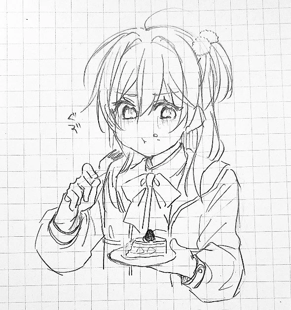 いっぱいケーキ食べなほっちゃん