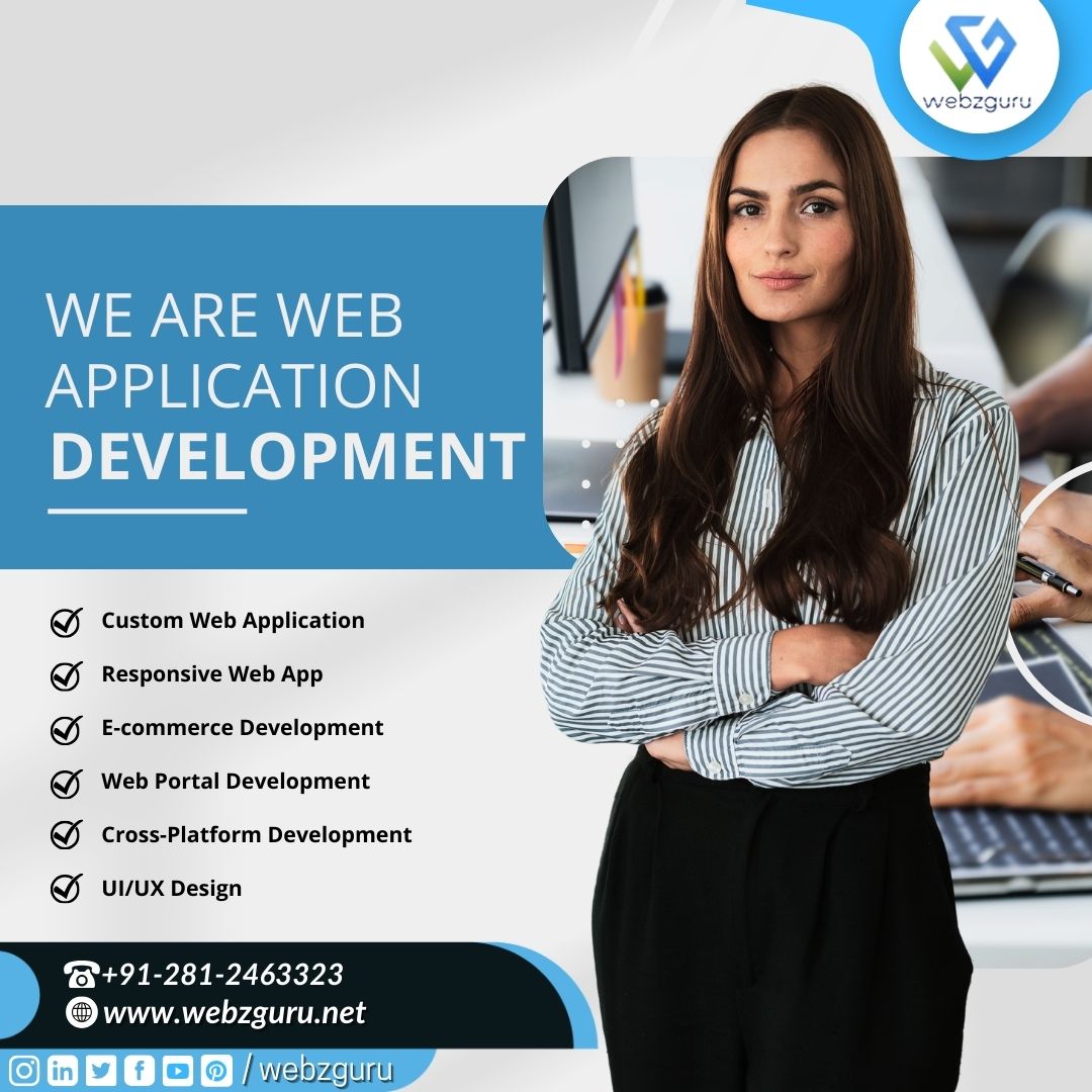 webzgurunet's tweet image. Transform your digital landscape with WebzGuru&apos;s expert web application developers! Custom solutions designed to elevate your online presence.
Email: info@webzguru.net
Call: +91-281-2463323
#WebAppInnovation #DigitalSolutions #WebAppDesign #WebDevelopmentPro #webzguru