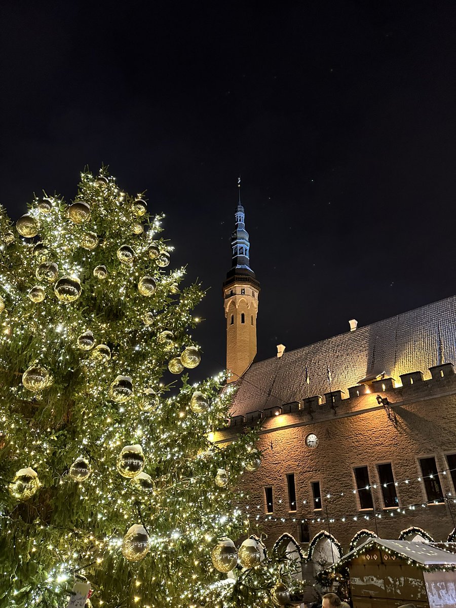 Tallinn’in en güzel zamani ❄️ 🧊 🎄