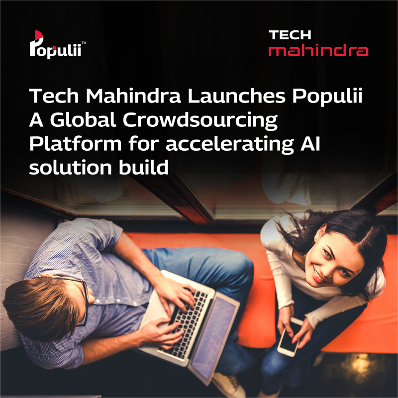 tech_mahindra's tweet photo. We are excited to announce the launch of #Populii, a #crowdsourcing platform uniting enterprises and gig workers worldwide to collaborate on micro-jobs and user studies requiring human-in-the-loop services.
Know More: https://t.co/O9KpXJVztv
#NxtNow #UnlockTheNXT #GigPlatform