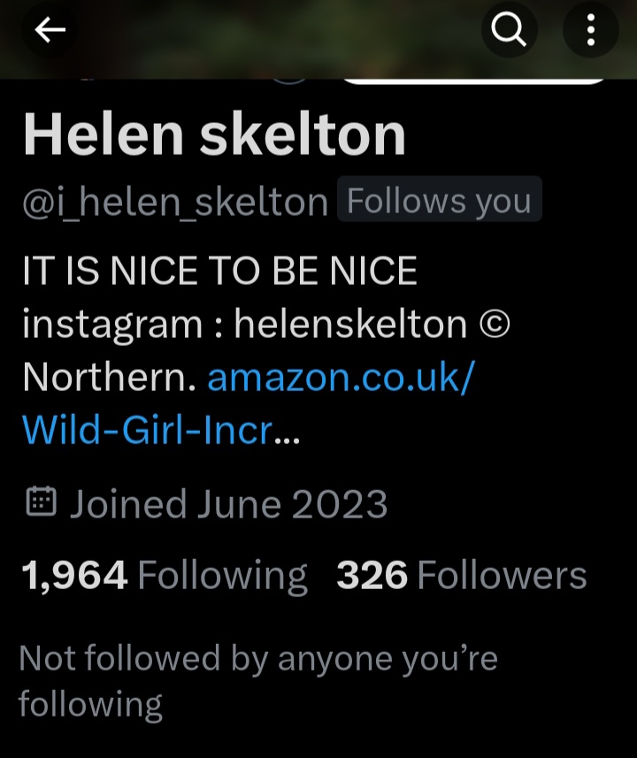 LilywhiteRebel's tweet image. Another very sad person 👎👎.. trying to fool people into believing they are @HelenSkelton #strangebehaviour