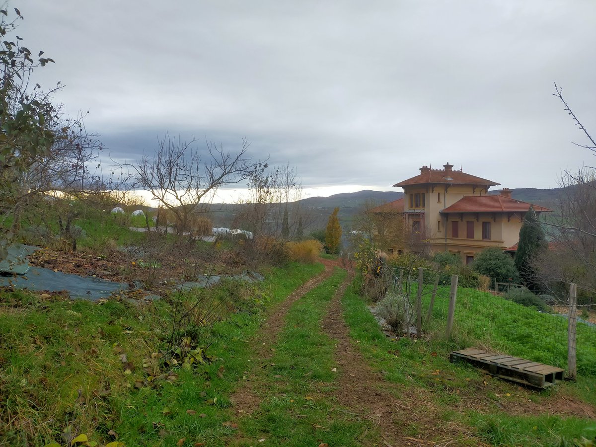 En visite à la Source Dorée pour découvrir les principes de l'agriculture permacirculaire et envisager les ponts et les raisonnances avec nos activités et développement. Et ça marche !