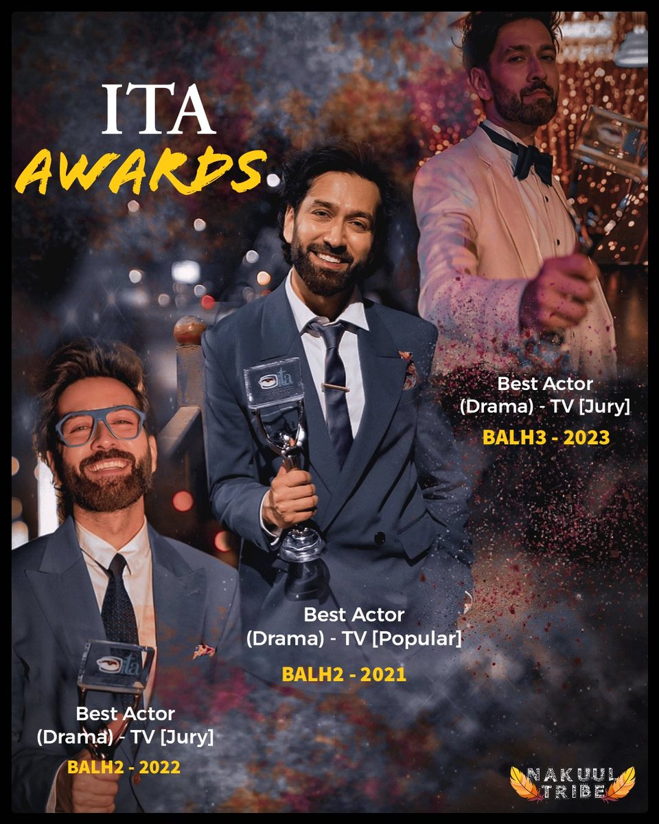 Hat-trick all the way! 🏆✨ #ITAAwards

| #NakuulMehta #ITA2023 #RamKapoor #BadeAchheLagteHain2 #BadeAchheLagteHain3 |