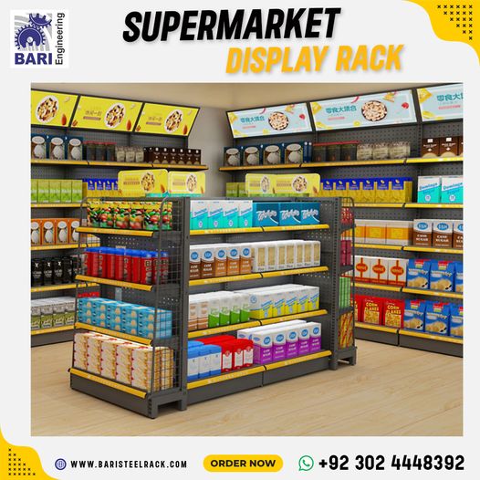 Supermarket Racks | Store Rack | Tuck Shop Display Rack | Wall Rack | Gondola Rack
Discover versatile supermarket racks - store, tuck shop, wall, and gondola display racks. 
#StoreRacks #SupermarketDisplays #RetailRacks #GondolaRacks #ShopDisplays #Merchandising #RetailSolutions