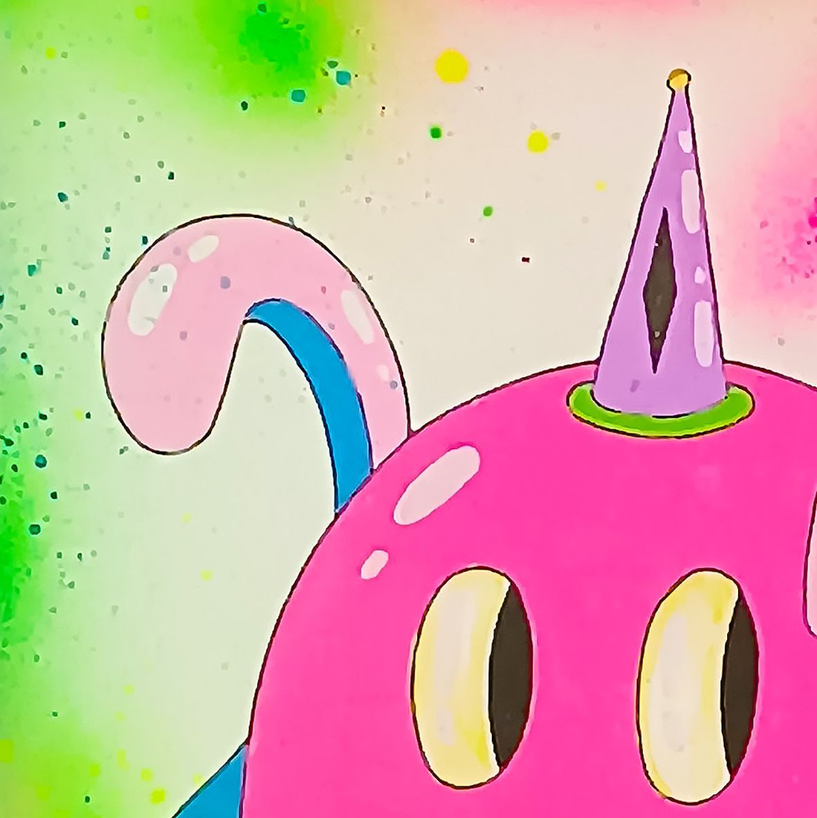 De las profundidades del punto nemo surgen, cual radiantes y fluorescentes divinidades, cromáticos ejemplares de la fauna que habita este peculiar y remoto reducto oceánico. 
Sumérgete en el color y la creatividad en C/Arganzuela, 16 #LaLatina #Madrid
#maramador #espaciopuntonemo