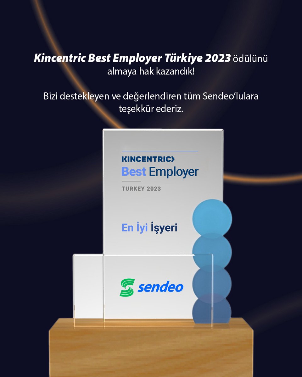 SendeoTurkiye's tweet photo. Sendeo olarak “Kincentric Best Employer” Türkiye’nin En İyi İşverenleri arasında yer aldık.

Türkiye’de çalışanları için en iyi çalışan deneyimi ve işyeri ortamını yaratan 35 şirket arasında yer almaktan dolayı mutluluk duyuyoruz.

#Kincentric
#Sendeo https://t.co/BMy4zMhUeO
