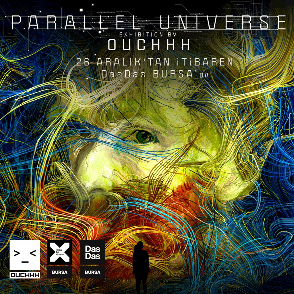 X Media Art Museum, 26 Aralık’tan itibaren misafirlerini Bursa’da ağırlamaya başlıyor.

DasDas Bursa’da gösterime girecek olan Parallel Universe Exhibition by Ouchhh hakkında detaylı bilgi için 👉🏻 xmediaartmuseum.com/parallel-unive…