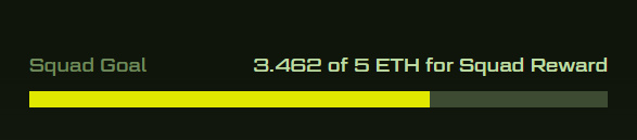 กลุ่มปลาซิวผมเหลืออีก~1.5e ก็จะได้ลักกี้สปินกันแล้ว ใครยังไม่ได้เข้า เรียนเชิญครับ 
Me &amp; my lil squad needs 1.5 eth more to reach the first squad goal. to anyone who haven't bridge to @Blast_L2 yet, come join me w/ links below👇