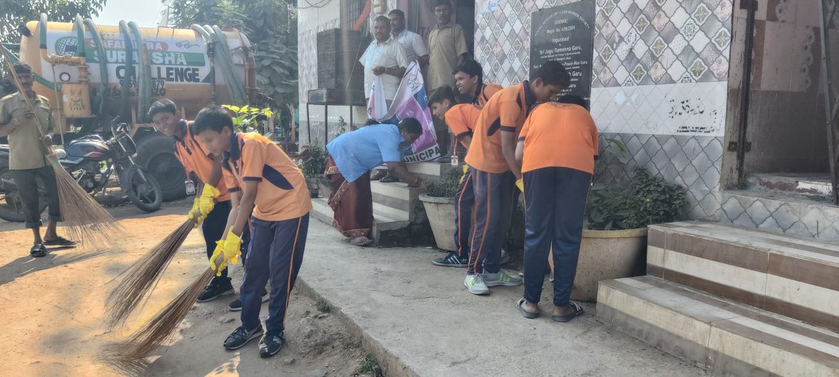 MC Adilabad (@mc_adilabad) on Twitter photo As a part of the Clean Toilets Campaign in cleanliness drive involvement of College Students at public toilets in Adilabad Municipality .
#CleanToiletsCampaign
<a href="/SwachhBharatGov/">Swachh Bharat Urban</a> <a href="/SwachhBharatGov/">Swachh Bharat Urban</a> <a href="/SwachhBharatGov/">Swachh Bharat Urban</a> As a part of the Clean Toilets Campaign in cleanliness drive involvement of College Students at public toilets in Adilabad Municipality .
#CleanToiletsCampaign
<a href="/SwachhBharatGov/">Swachh Bharat Urban</a> <a href="/SwachhBharatGov/">Swachh Bharat Urban</a> <a href="/SwachhBharatGov/">Swachh Bharat Urban</a>