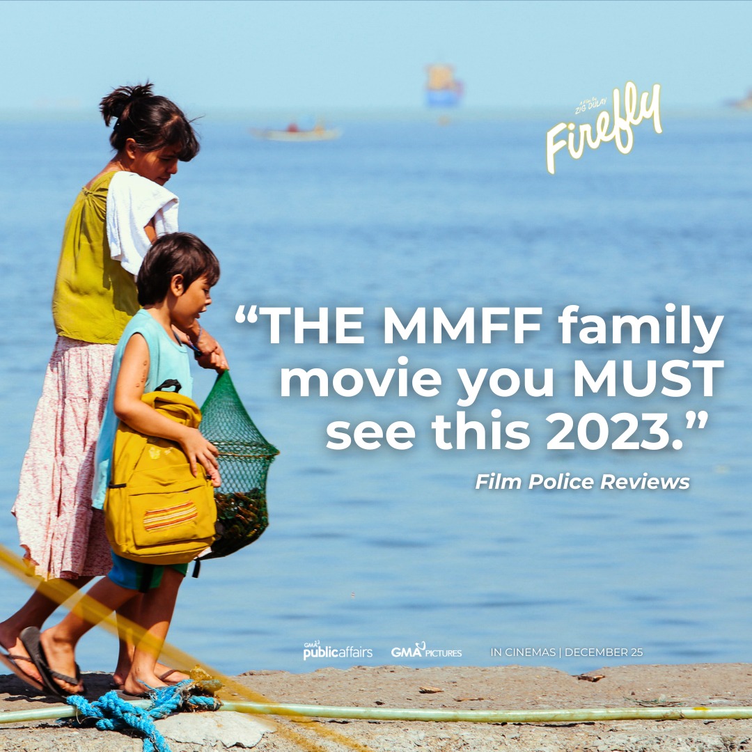 GMAPictures's tweet photo. "A PERFECT FAMILY FILM THIS CHRISTMAS." 🥹

Marami ang pinaiyak ni Tonton sa #FireflyAdvanceScreening! Kaya naman huwag palalampasin ang #FireflyMovie sa mga sinehan simula ngayong December 25 para sa #MMFF2023! ✨ https://t.co/Kl4rxltcDP