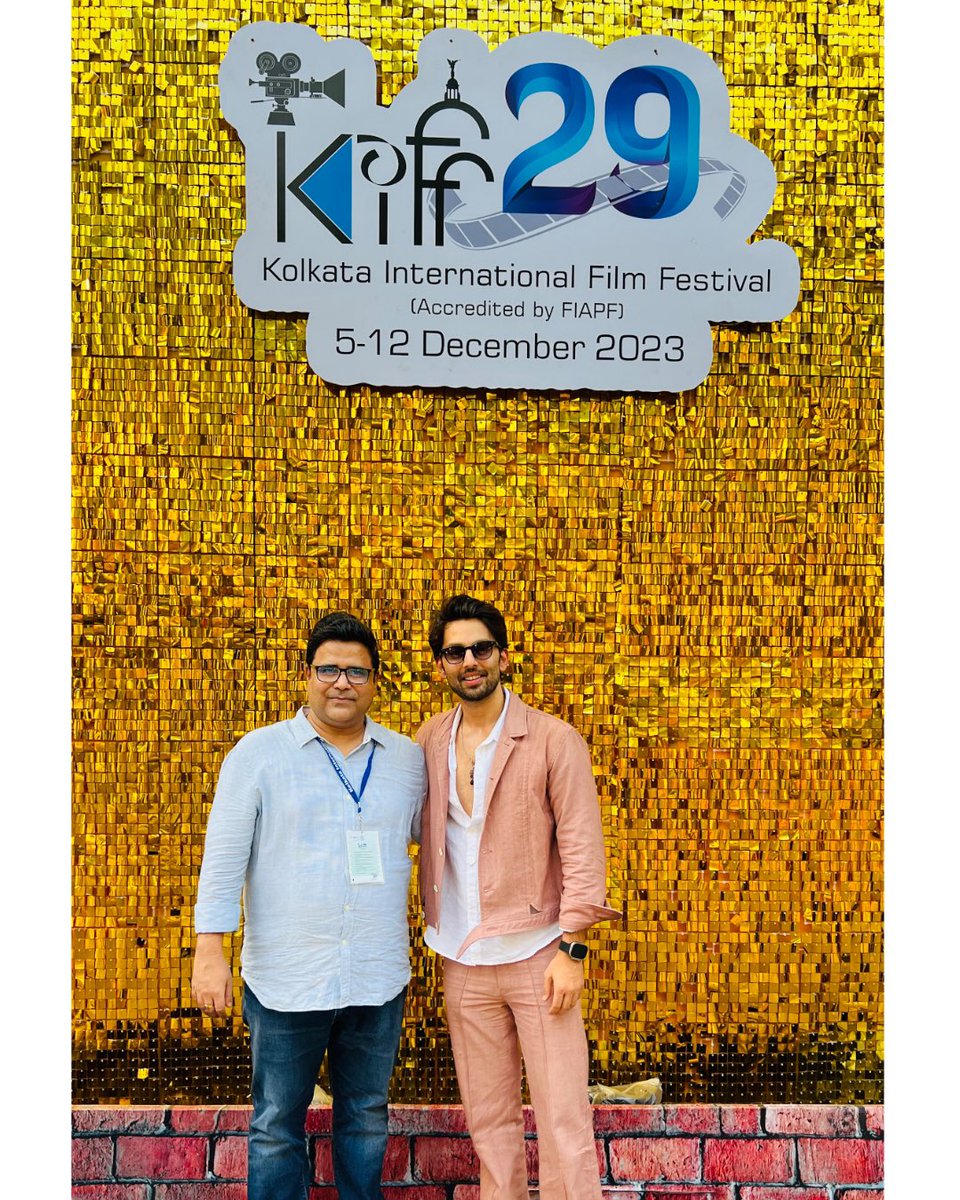 Feeling incredibly grateful for the overwhelming love at the 29th International Kolkata Film Festival for Gahvara! Huge shoutout to everyone who showed up and showed us such amazing support& love. Me, my director Mohammed Tariq and the entire team of Gahvara gave our all to this
