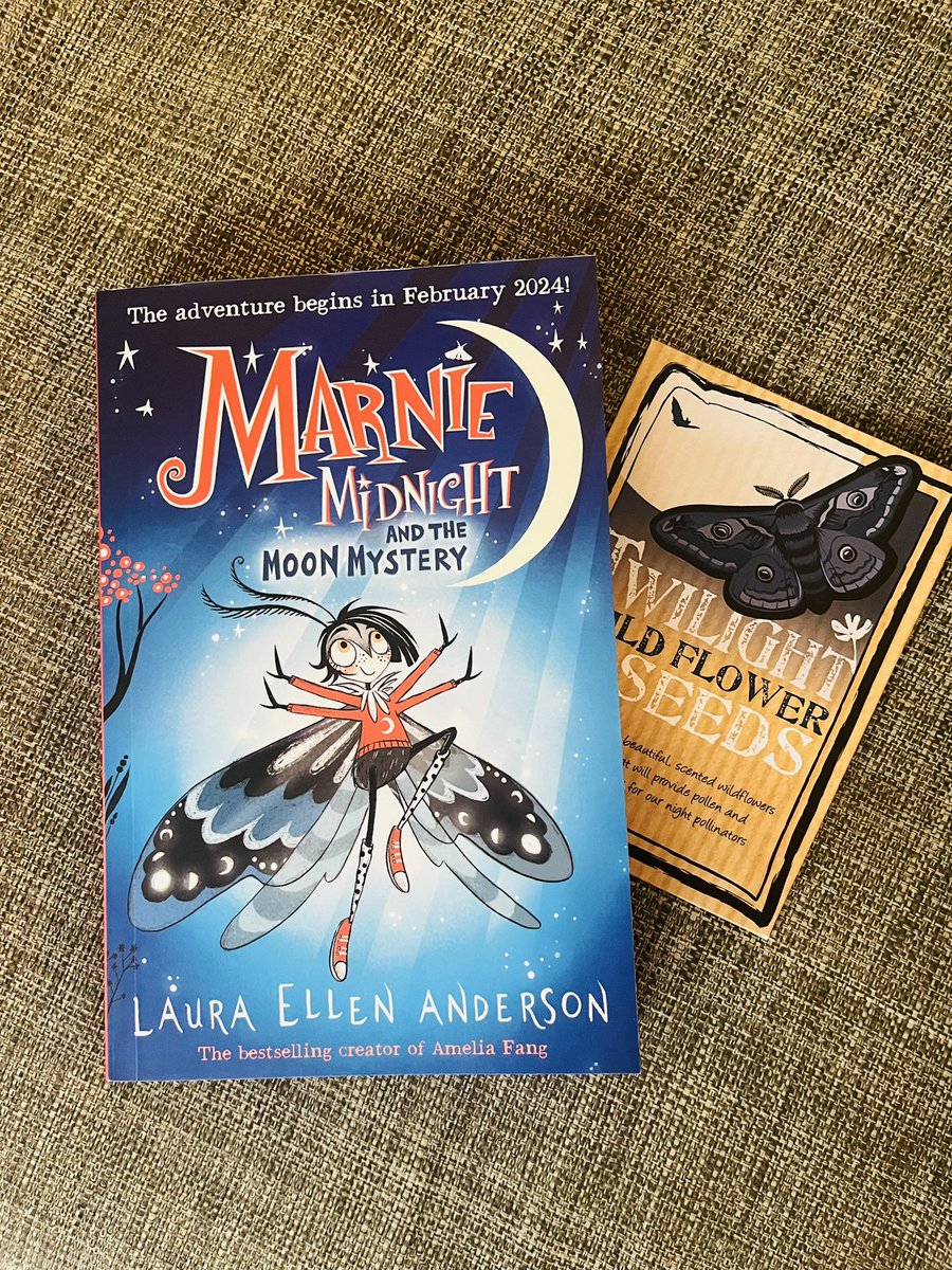 Just LOOK at what the book elves have bought me NOW?!! I have obviously been very good this year! The MARVELLOUS @Lillustrator has created a brand new and completely charming character #MarnieMidnight for us to enjoy. I cannot wait to get stuck in over the Christmas break…x