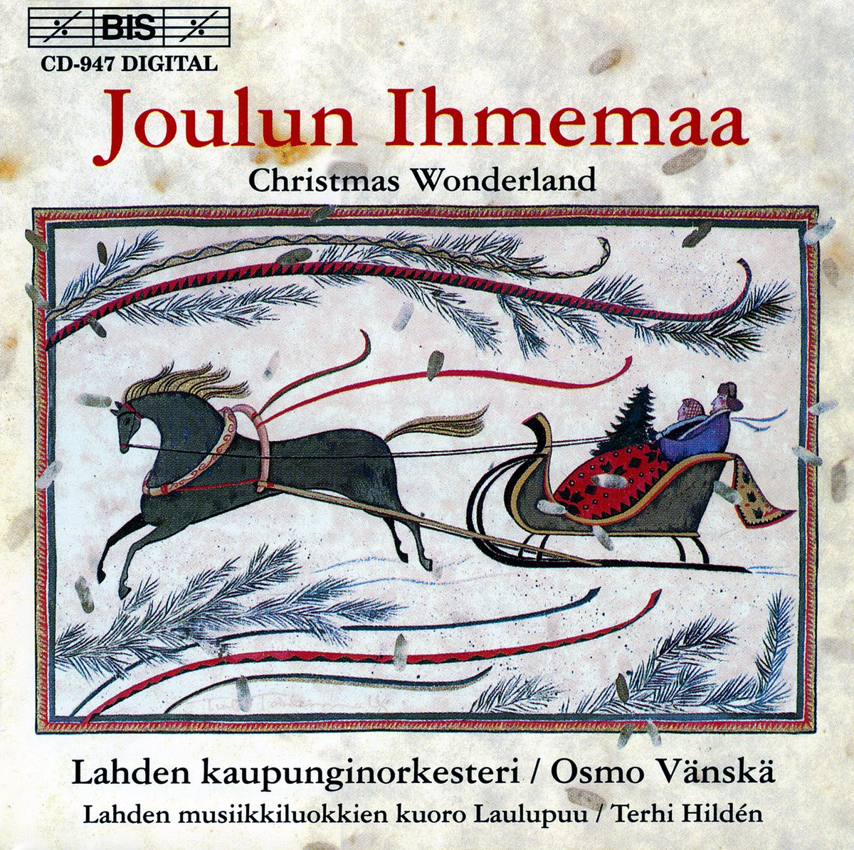 Today Scandinavia celebrates Lucia, or St. Lucy's Day, a traditional festival of light leading up to Christmas. In the same spirit, let @lahtisymphony and Osmo Vänskä brighten your day with traditional Finnish Christmas songs! Listen here: bisrecords.lnk.to/947 #ChristmasMusic