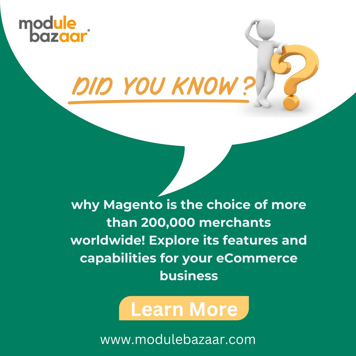ModuleBazaar's tweet image. Unleash your eCommerce business&apos;s potential by exploring Magento&apos;s extensive features and capabilities. Learn More - modulebazaar.com/blog/ribbon-im…

#ModuleBazaar #ModuleMarketplace #ExtensionExpo #AppMarket #Magento #eCommerce #eCommerceExcellence  #MagentoPowerhouse #eCommerceSuccess