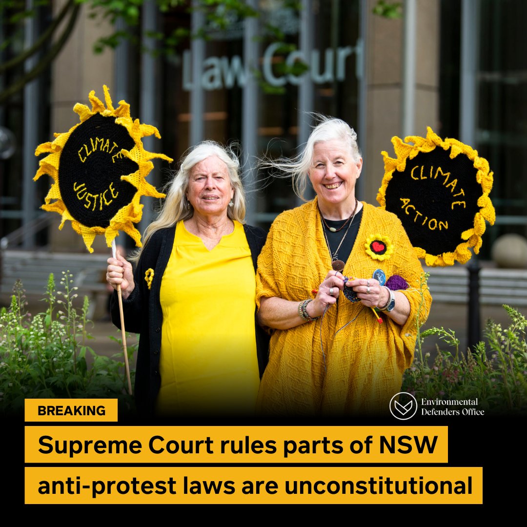 Last year our clients, two Knitting Nannas, took legal action to defend the democratic right of people to peacefully protest. Today, we won on parts of the Constitutional grounds of our case!