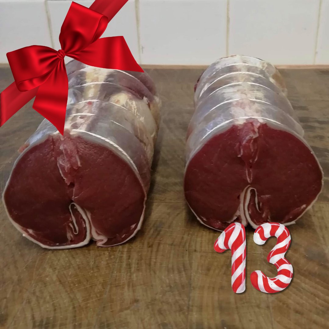 🗓 Day 13 of our very special advent calendar 🎄 🥁 SADDLE OF VENISON. Call Dewi or Ben on 01558 822566 to order your Christmas meat. #venison #venisonsaddle #game #gametoeat #eatgame #gamemeat #adventcalendar #christmasdinner