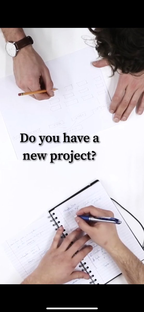 Do you have a new project?