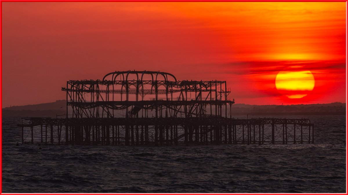 Wednesday 13 December Today’s Daily Picture Theme is ‘Derelict' RT or reply with your own photo Tomorrow’s theme will be ‘Edible' #DailyPictureTheme #Derelict Brighton West Pier
