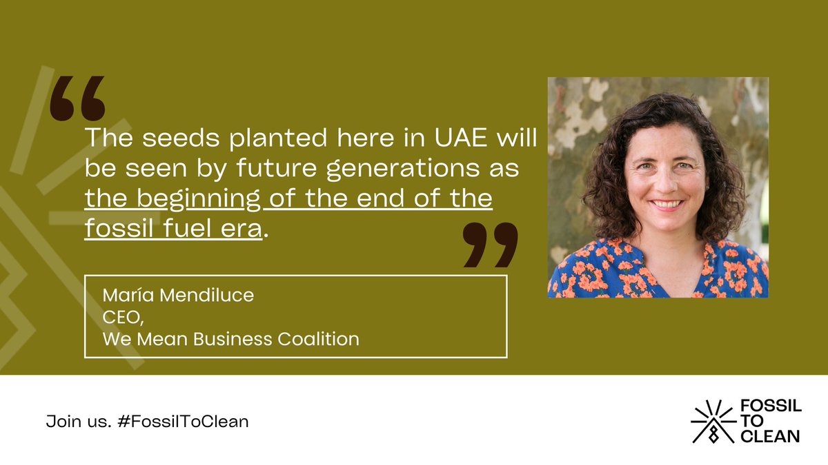 Today's #COP28 outcome isn’t the perfect fairytale ending we had hoped for, but for the first time we have a global agreement to transition away from all fossil fuels in line with the science. #FossilToClean Read our full statement: bit.ly/3RnXJ18