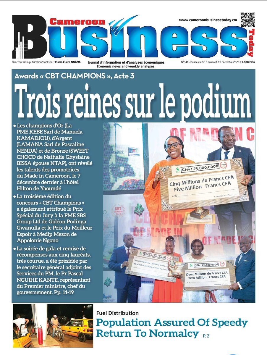 Notre Une