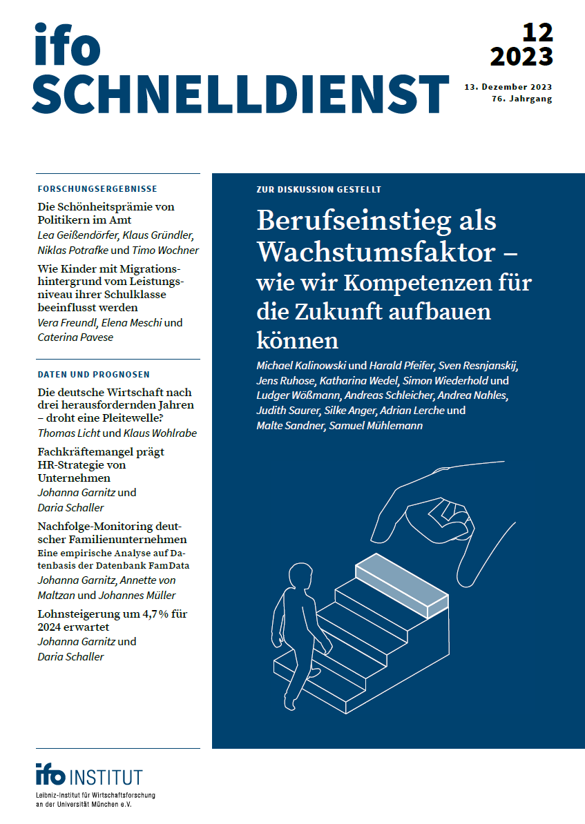 Ludger Woessmann (@woessmann) on Twitter photo Weitere wichtige Beiträge zum Thema Übergang Schule-Beruf im aktuellen Titelthema des <a href="/ifo_Institut/">ifo Institut</a> Schnelldienst von
<a href="/SchleicherOECD/">Andreas Schleicher</a> Andrea Nahles <a href="/JudithSaurer/">Judith Saurer</a> <a href="/AngerSilke/">Silke Anger</a> Adrian Lerche <a href="/MalteSandner/">Malte Sandner</a> <a href="/SamMuehlemann/">Samuel Muehlemann</a> Michael Kalinowski, Harald Pfeifer
ifo.de/publikationen/…
6/6 Weitere wichtige Beiträge zum Thema Übergang Schule-Beruf im aktuellen Titelthema des <a href="/ifo_Institut/">ifo Institut</a> Schnelldienst von
<a href="/SchleicherOECD/">Andreas Schleicher</a> Andrea Nahles <a href="/JudithSaurer/">Judith Saurer</a> <a href="/AngerSilke/">Silke Anger</a> Adrian Lerche <a href="/MalteSandner/">Malte Sandner</a> <a href="/SamMuehlemann/">Samuel Muehlemann</a> Michael Kalinowski, Harald Pfeifer
ifo.de/publikationen/…
6/6
