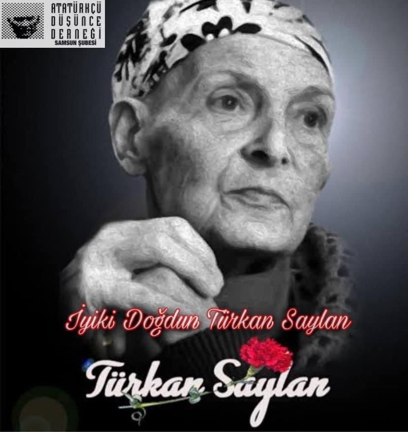 ''Her eğitimli kadının bu Cumhuriyet'e borcu var!'' 
Sözünü asla unutmadık, unutmayacağız❗️
#TürkanSaylan 
#TürkanSaylan88Yaşında