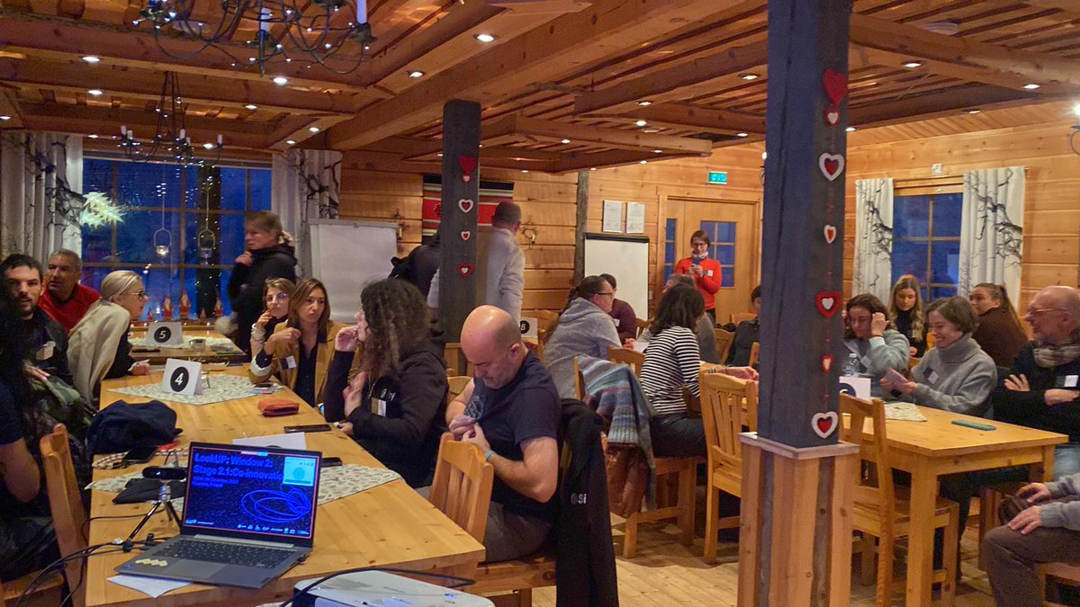 Hoy y mañana se desarrolla el evento de coinnovación turística del proyecto <a href="/LookUP_EU/">LookUP</a> en Kussamo, Finlandia 🇫🇮. 64 empresas turísticas de los 3 destinos participantes. 15 empresas de #Extremadura trabajando para mejorar su modelo de negocio y conocer nuevas prácticas innovadoras