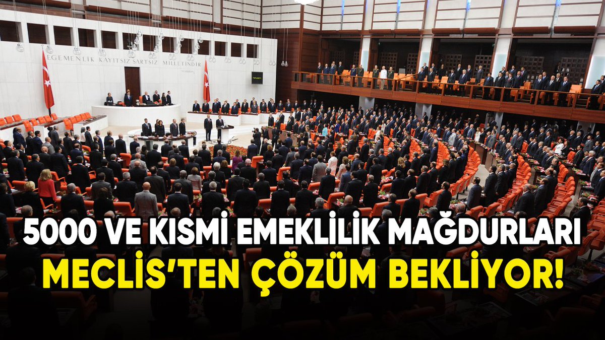 HEP BİRLİKTE
👇
#5000KısmiÇözümİstiyor

Yetkililerin yapmış olduğu açıklamalara güvenen EYT'li 2.kez mağdur edildi

99 öncesi Yasal Haklarını alamadı

5000 ve Kısmi haklarının Torba Yasaya eklenip mağduriyetin bitmesini istiyoruz

#EmekliyimGeçinemiyorum

<a href="/RTErdogan/">Recep Tayyip Erdoğan</a> <a href="/isikhanvedat/">Prof. Dr. Vedat Işıkhan</a>
