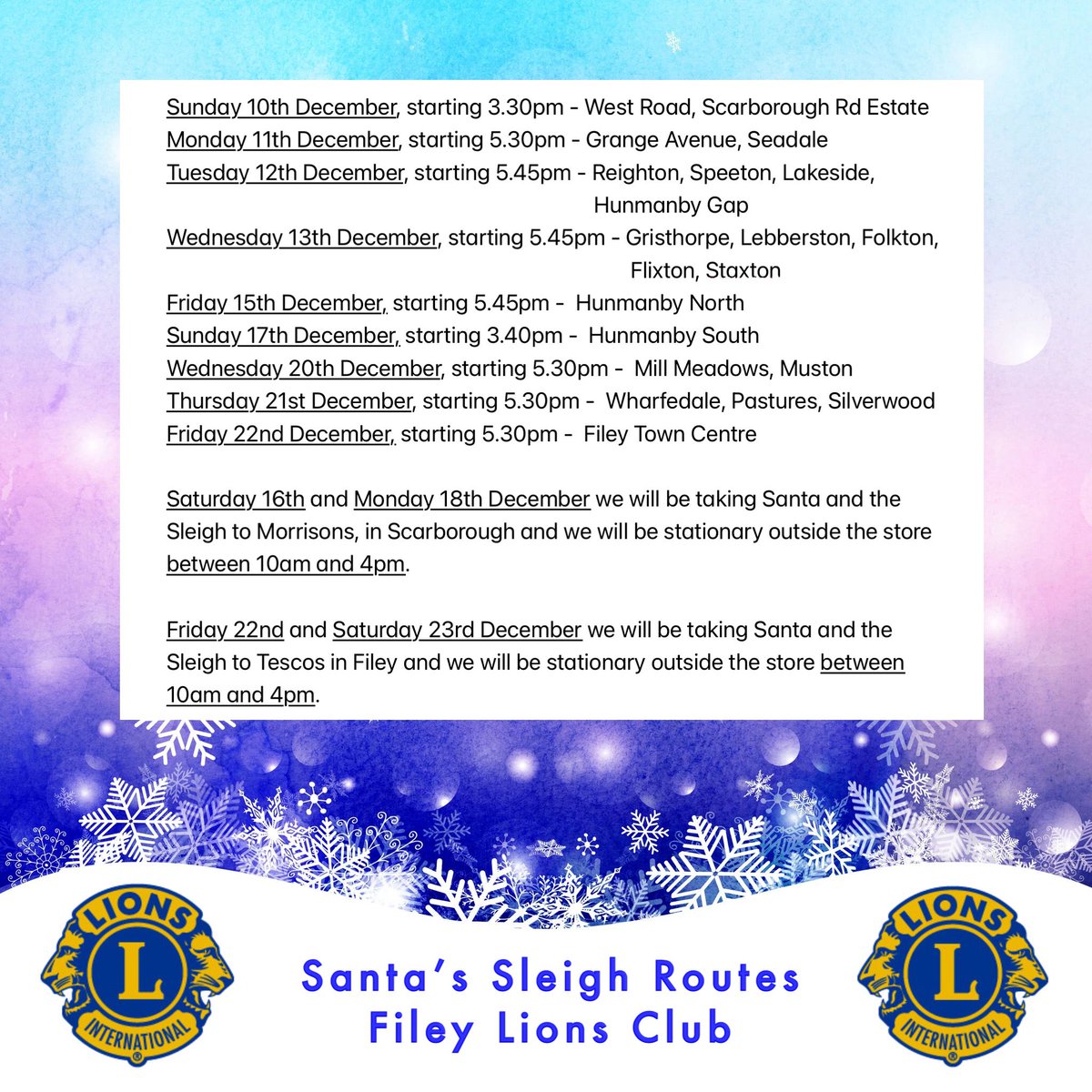 Lions International - Filey tweet media